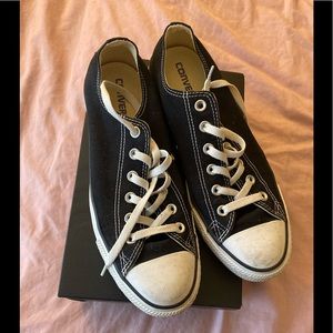 Converse Black men’s 8, women’s 10